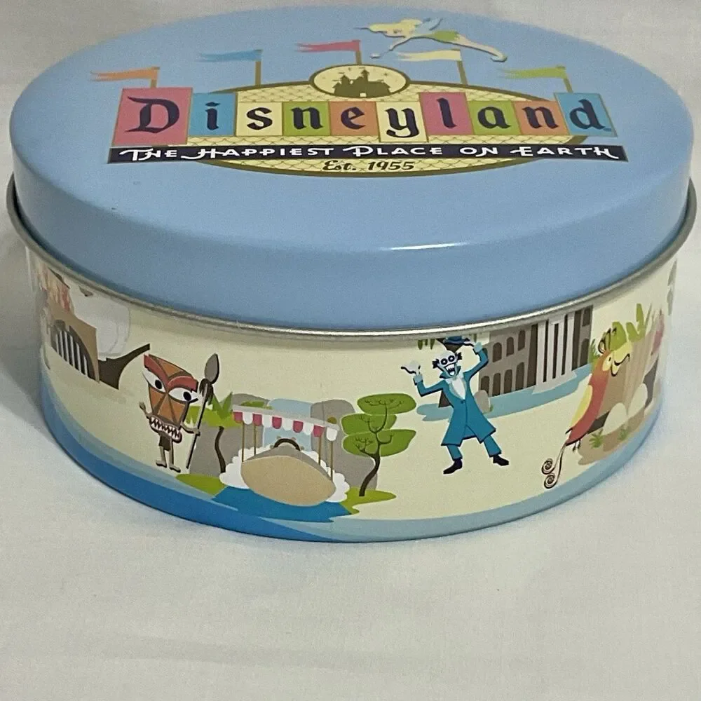 Disneyland 50th Anniversary Tin Loose Note Paper NEW Magic Kingdom Collectible